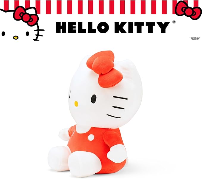 Hello Kitty Bedding Weighted Cuddle Pillow – 3lb Soft Plush & Cozy Sanrio Pillow for Comfort, (Officially Licensed Product) By Franco Calm