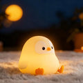YR YRHH-PET Penguin Night Light for Kids, Squishy Rechargeable Penguin Lamp, Cute White Elephant Christmas Gifts, Dimmable Touch Penguins Nightlight, Boy Girl Baby Nursery Room College Animal Décor
