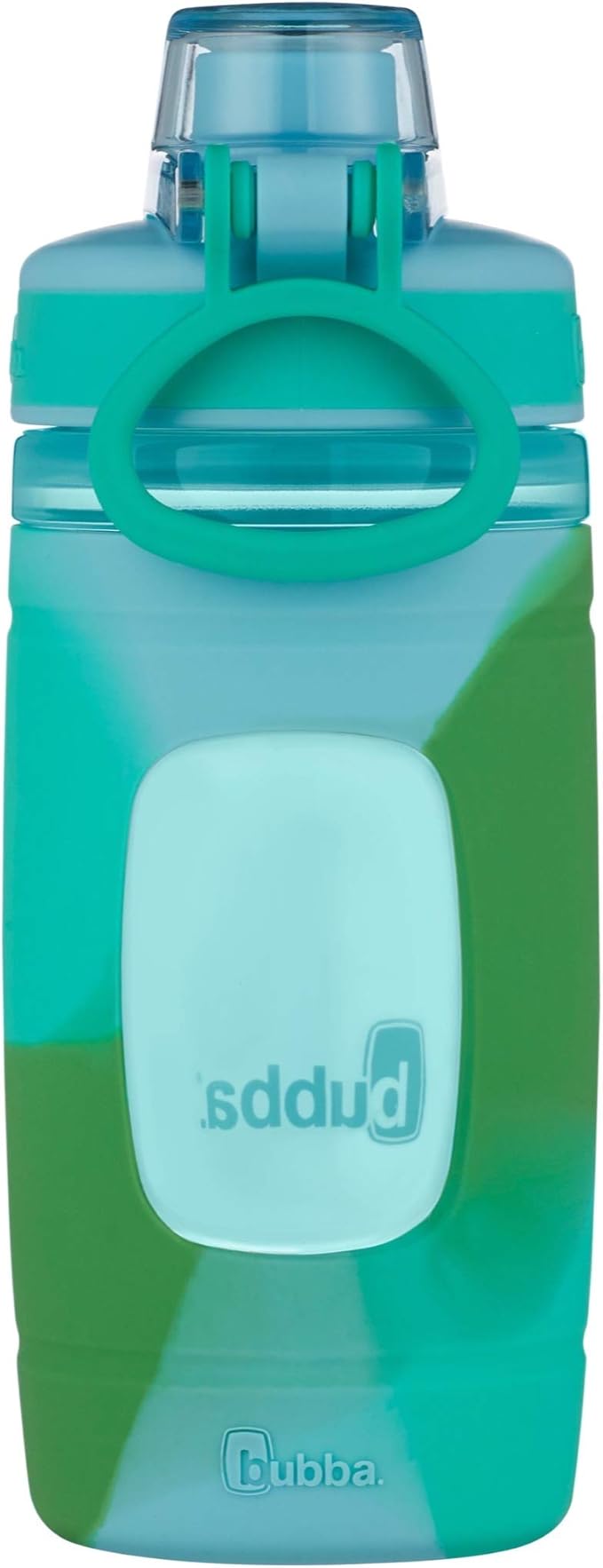 Bubba Flo Kids Water Bottle with Silicone Sleeve, 16oz | Rock Candy and Kiwi | Pack of 4