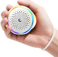 White Noise Sound Machine for Baby Sleep, 27 Soothing Sounds, Brown Noise, 24H Battery, 3 Warm Night Light Modes, 11 Color Lamp, Timer, Memory Function, Portable for Travel
