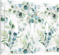Watercolor Spring Olive Leaves Triple Toggle Device Switch Wall Plate 3-Gang Light Switch Cover Green Eucalyptus Sage Ivy Leaf Botanical Bontay Decorative Decorator Wallplate Switchplate Room Decorate