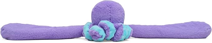 HUGIMALS Hugarounds Indigo the Octopus 2.5 lb Microwaveable Weighted Plush Neck & Shoulder Wrap | Soothing, Comforting Hugs for Self-Care & Relaxation | Unscented for Ages 2+