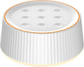 Noise Machine, White Noise Sound Machine for Baby & Adults, 26 Soothing Sounds, 8 Night Light Colors, Tap Control, 6 Timer Settings, Auto-Off & Memory, 4-7-8 Breathing, Sleep Soother for Home