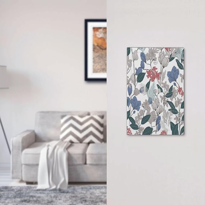 Decorative Switch Plate Covers Boho Green Leaf Floral Combination 1 Gang Light Switch Cover Plate Blank Wall Plate Cover Switchplate Electrical Faceplate for Bathroom Bedroom Home Decor