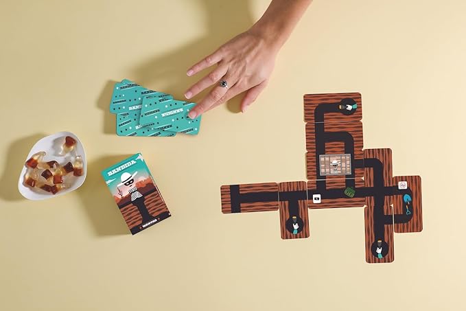 Bandida Card Game - Exciting Sequel with New Challenges! Fun Strategy Game for Family Game Night, Cooperative Game for Kids & Adults, Ages 6+, 1-4 Players, 15 Minute Playtime, Made by Helvetiq