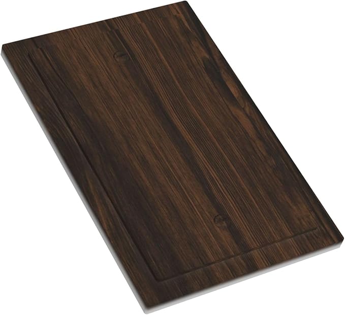 Light Switch Cover Plate Dark Brown Wood Grain Rustic Country Wooden 1 Gang Blank No Device Decorative Outlet Covers Electrical Wall Plate Switchplate for Farmhouse Home Decor