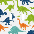 Colorful Dinosaur Double Toggle Switch Cover - 2-Gang Standard US Size Playful Dino Friends Light Switch Covers for Teen Boys Bedroom Playroom Decor