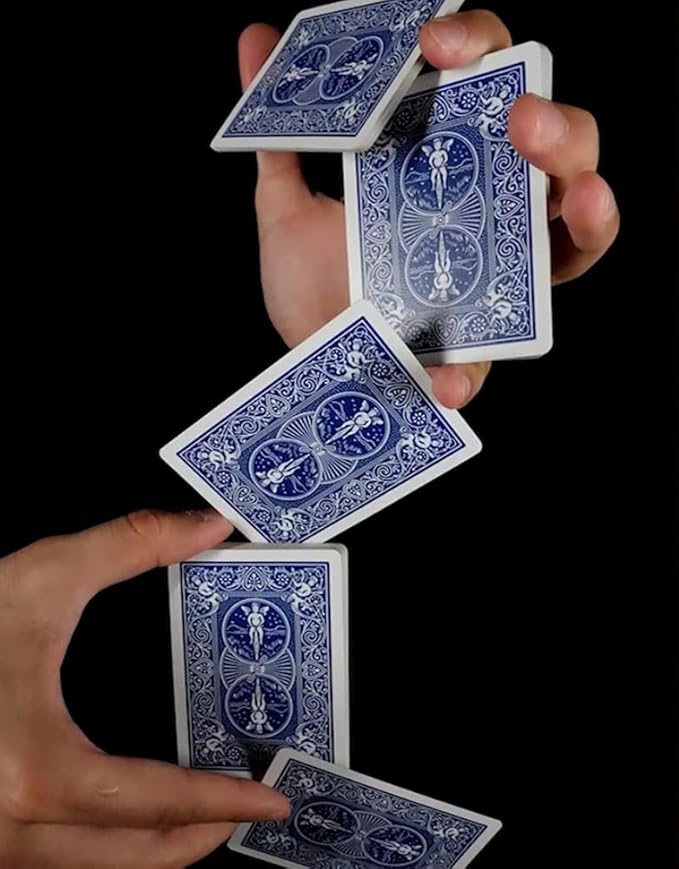 Bicycle Rider Back Standard Index Playing Cards, 12 Pack Bulk Set, Classic Poker Size Decks of Cards for Poker, Blackjack, Rummy, and Family Card Games, Red & Blue Backs