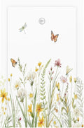 Colorful Wildflowers Dragonfly Butterfly Floral Light Switch Cover Plate 1 Gang No Device Blank Electrical Wall Plates Faceplate Decorative Switch Plate Covers for Bedroom Living Room Decor