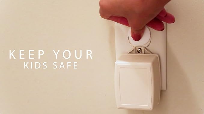 Vmaisi 62 Pieces Outlet Covers ChildProof Plug Protector - Baby Proofing Electrical Safety Outlet Plugs for Unused Wall Outlets, Home Travel Hotel Child Safety