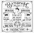 Bathroom Wash Inspirational Quote 2 Gang Double Toggle Outlet Light Switch Cover Wall Plate Electrical Faceplate Decorative Dual Device Switchplate