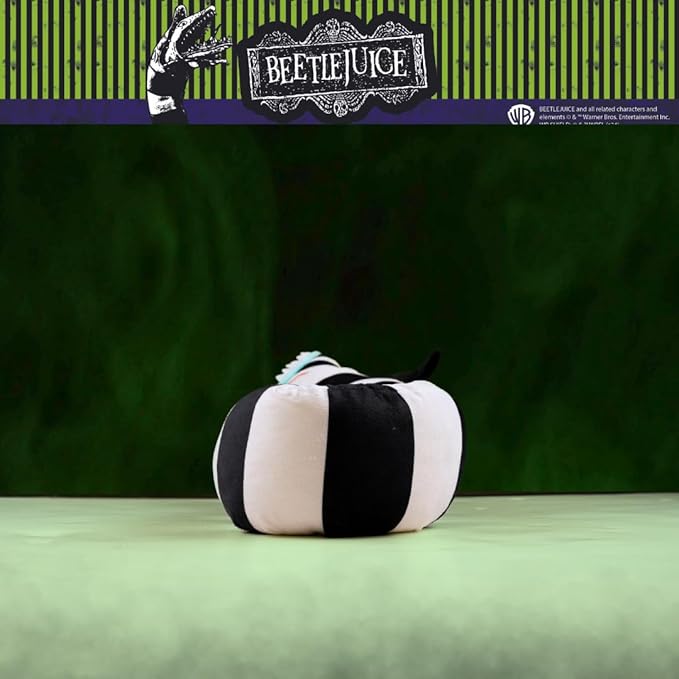 Beetlejuice Halloween Sandworm Bedding Super Soft Cozy Decorative Pillow, (Officially Licensed Product) By Franco Collectibles