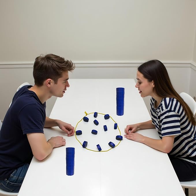 Magnet Chess Game Magnet Game with String for Easter Basket Stuffers Family Games Night, Great Fun Puzzle Strategy Games for Family & Party, Camping Tops, Game Collections