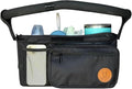 Universal Stroller Organizer with Insulated Cup Holders | Detachable Phone/Wipe Pouch & Shoulder Strap Stroller Caddy | Spacious, Fits Jogger, Umbrella, Travel & Pet Strollers