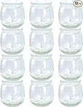Baby Food Storage Containers,12 Pack Baby Food Containers with Lids,6 oz Glass Baby Food Jars,Small Snack Containers for Toddlers,Thickened Baby Food Storage Containers for Infant and Baby
