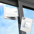 STERGDE Sliding Door Lock 6 Pack, Prevent children from opening sliding doors, sliding door baby proof, Easy To Install, For Sliding Glass Doors, Sliding Windows, Sliding Closets, Etc（Grey）
