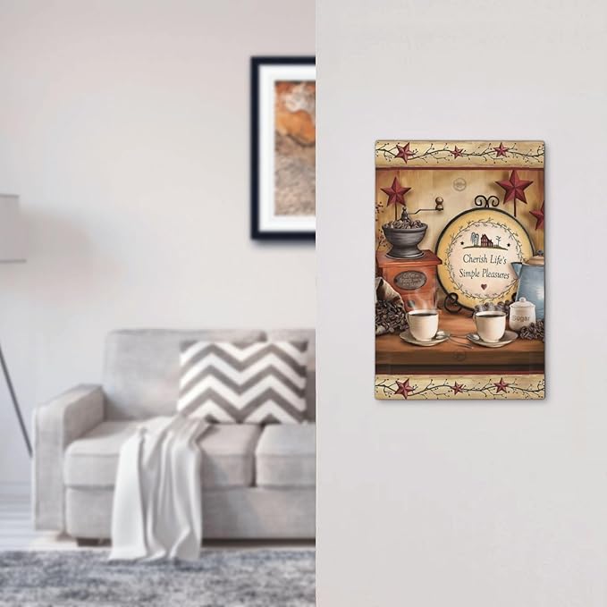 Country Life Kitchen Texas Star Decorative 1 Gang No Device Blank Wall Plate Bar Coffee Beans Cafe Cup Clock Oversize Electric Unused Receptacle Decorator/Gfci Light Outlets/Switches Face Plate Cover