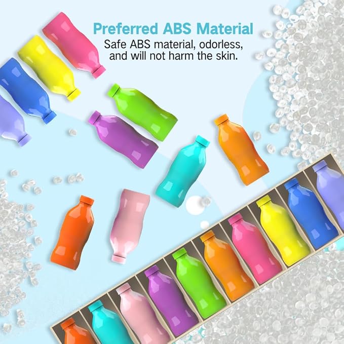 Aerbee Bottle Color Matching Toys, Fun Toys for Kids, Interesting Match The Bottle Color Game - Family Games for Kids and Adults, Fun Party Games for Groups, Festival Unique Gift for 3+ Kid Birthday