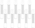 Fridge Strap Locks for Kids (10 Pack) Baby Proof Fridge Lock with Strong 3M Adhesive, Child Safety Refrigerator & Cabinet Locks for Toddlers and Adults