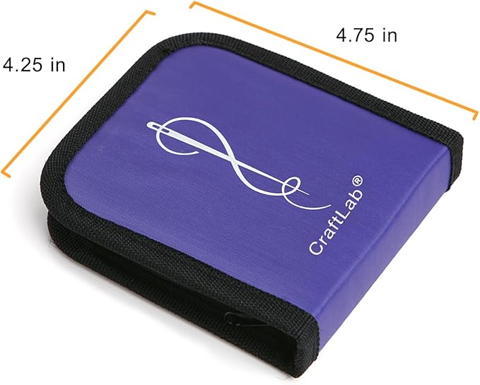 CraftLab Sewing Kits Mini Travel Sewing Kit - Portable Emergency Set with Needles, Thread, Scissors