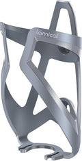Lamicall Bike Water Bottle Holder - 1.2 Oz Ultralight & Sturdy Bike Cup Holder, Bicycle Drink Cage, Cycling Bike Water Bottle Cage with Screw Tool, for 2.75-3.94" Diameter Bottles, Gray