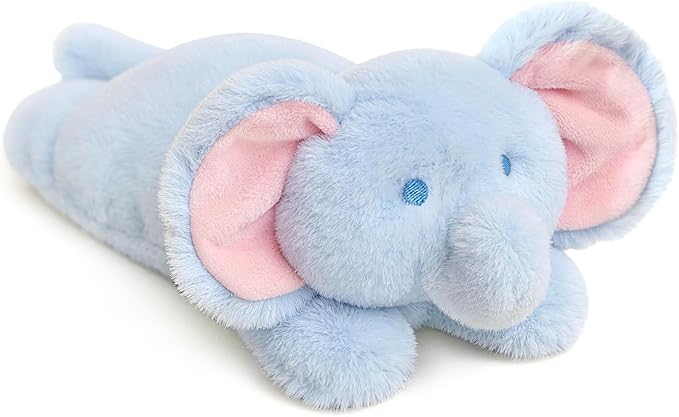 PEACH CAT Elephant Stuffed Animal Cute Plushies Small Plush Toys Gifts for Kids Blue