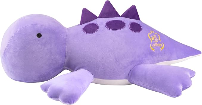 4LB Cute Weighted Stuffed Animals Plush - 24 inch Soft Weighted Dinosaur Plush Toy Pillow for Adults and Children