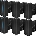 6 Pieces Home Security Door Reinforcement Lock, Door Locks for Kids Safety Front Door, Child Proof Door Lock Latch from Inside, Withstand 800lbs of Force Prevent Unauthorized Entry, Black