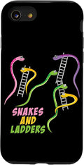 iPhone SE (2020) / 7 / 8 Snakes and Ladders Humor Board Game Gamer Womens Men Kids Case