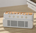 3 in 1 Portable White Noise Sound Machine & Bluetooth Speaker, 255+ Natural Sound Mixer, Timer, Sleep Sound Machine, White/Wood Color. For Relaxation, Stress Relief, Wellness, Yoga, Deep Sleep, Focus.