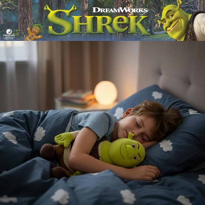 Franco Calm Shrek Orge Bedding Super Soft Plush Calming 3Lb Weighted Cuddle Pillow Buddy, Comfort Pillow (Officially Licensed Product)