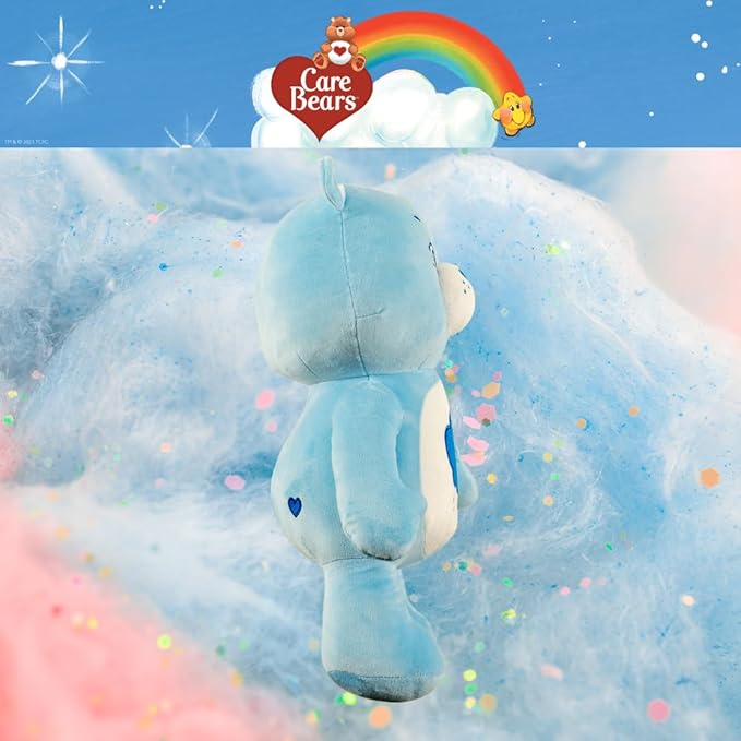Care Bears Grumpy Bear Bedding Super Soft Cozy Decorative Pillow, (Officially Licensed Product) By Franco Collectibles