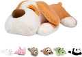 Niuniu Daddy Weighted Dog Stuffed Animal for Kids & Adults, 18" | 3lb Weighted Plushies Pillow for Sleeping and Calming, Cute Lying Plush Toy Large Huggable Gift for Everyday Comfort