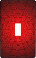 Spider Web Light Switch Cover Plates Decorative Single Toggle Wall Plate, 1 Gang Lightswitch Cover