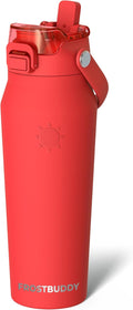 Frost Buddy 24oz Insulated Water Bottle with Straw & Chug Lid | Leak-Proof Stainless Steel | 24-Hours Cold | Sweat-Proof, Cup Holder Friendly | Ideal for Gym, Travel, Sports & Everyday Hydration