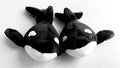 Make My Day 2PCS Premium Orca Stuffed Animal - 11.8 Inches Orca Whale Plush for Kids, Plush Toy Killer Whale Shark Stuffed Animal Gifts for Babies, Toddlers