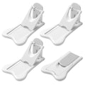Inaya Sliding Door Lock for Child Safety (4-Pack) - Child Proof Locks for Sliding Glass Doors, Windows, Closets & Cabinets. Safety Locks for All Your Home Openings