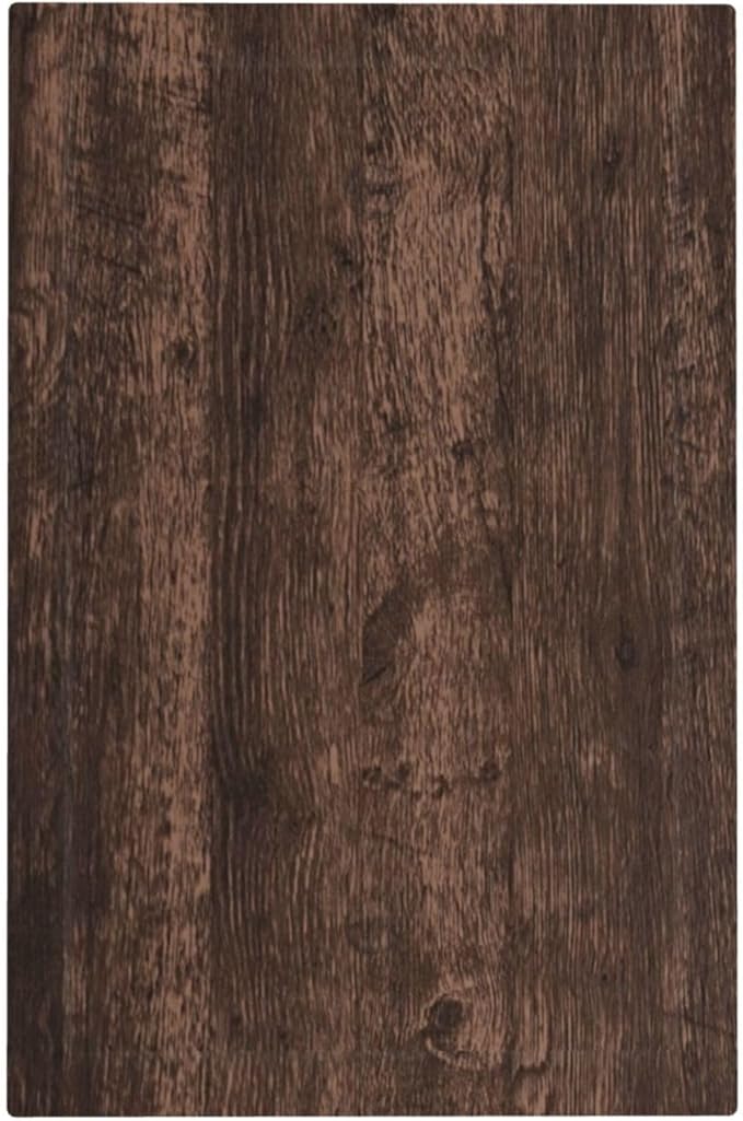 Brown Dark Wood Plank Rustic Vintage Print Light Switch Cover Plate 1 Gang No Device Blank Electrical Wall Plates Faceplate Decorative Switch Plate for Farmhouse Home Decor