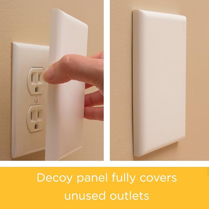 Safety 1st OutSmart Outlet Shield,(Pack of 6)