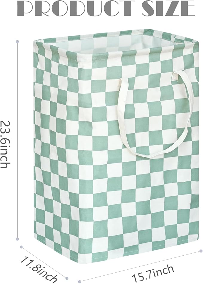 MAIZMZ Kids Hamper Storage Bins Organizer Toy Box Laundry Basket Large Canvas Collapsible Chest for Home/Dorm/Kitchen/Pet/Office/Closet/Shelf/Gift Baskets