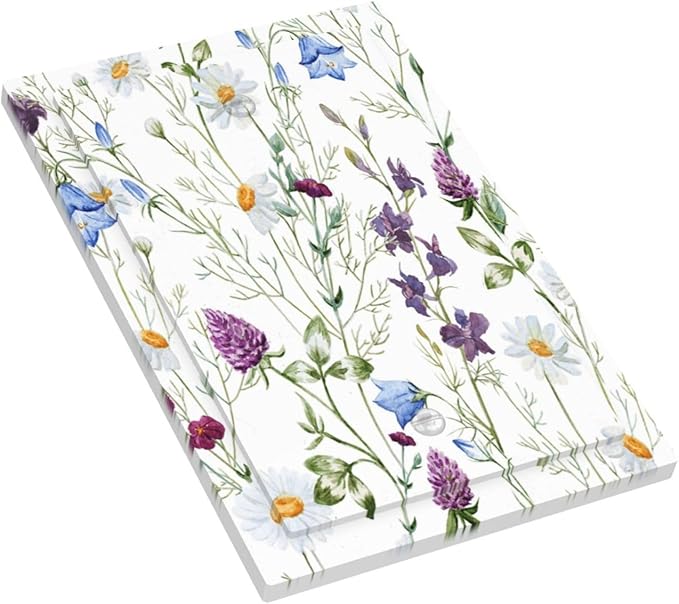 Floral Boho Multicolor Flower Plant Leaves Light Switch Cover Plate 1 Gang No Device Blank Electrical Wall Plates Faceplate Decorative Switch Plate Covers for Bedroom Living Room Decor