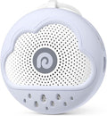 Dreamegg White Noise Machine - Portable Sound Machine Baby with Safe Silicone Cover, Features Powerful Battery, 21 Soothing Sound, Noise Canceling for Sleeping, Baby Registry Gift, Nursery(Blue)