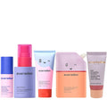 Evereden Kids Travel Set: Clean & Vegan 5-Piece Holiday Gift Set | Multi-Vitamin Skin Care Set for Toddlers with Detangling Spray, Face Wash, Cream, Shampoo, Conditioner | Travel Size Toiletries