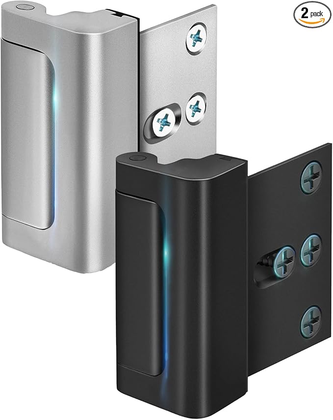 Home Security Door Lock Door Reinforcement Lock Door Locks for Kids Safety Flip Door Lock Latch Childproof Night Lock Door Security Front Door Child Safety Lock