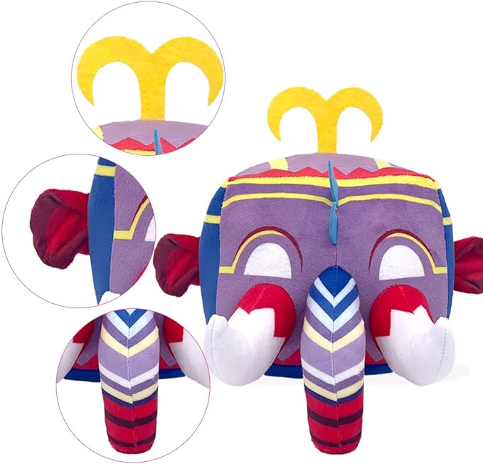 Zenitsu Plush Toy Fruits Plush Toy Stuffed Toys Video Game Pillow for Kids Birthday Xmas Gift (Mammoth)