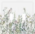 Wildflower Garden Rustic Green Leaf Floral Decorative Switch Plates 2 Gang Double Toggle Outlet Light Switch Cover Wall Plate Electrical Faceplate for Bed Room Living Room Decor