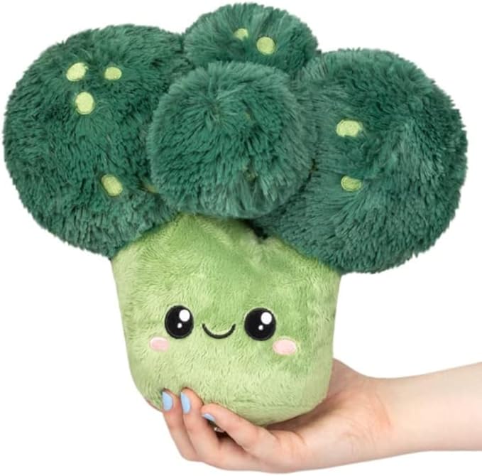 Squishable - Mini Broccoli - Comfort Food Collection - 9.5 in - Soft Toy Collectible Stuffed Animal