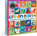 eeBoo: Memory and Matching Game - Life on Earth- 24 Pairs, Develops Recognition, Concentration, Memory & Vocabulary Skills, Age 3+