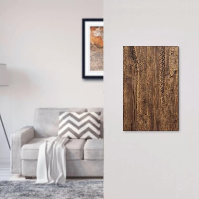 Rustic Old Wood Brown Crack Tree Tumor Print Light Switch Cover Plate 1 Gang No Device Blank Electrical Wall Plates Faceplate Decorative Switch Plate Covers for Farmhouse Home Decor