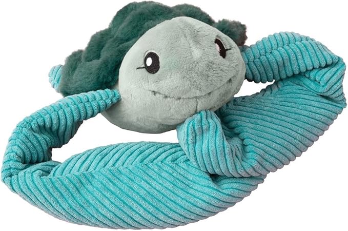 HUGIMALS Hugarounds Sidney the Sea Turtle 2.5 lb Microwaveable & Freezable Weighted Plush Neck & Shoulder Wrap | Soothing, Comforting Hugs for Self-Care & Relaxation | Unscented for Ages 2+